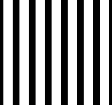 Classic black and white stripes striped wallpaper - TenStickers