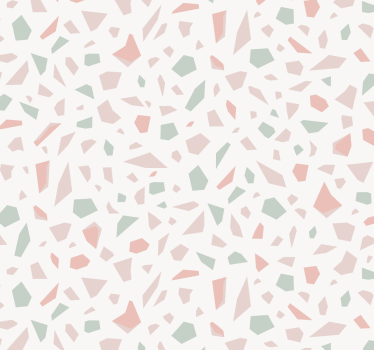 Kids nordic terrazo stone effect wallpaper - TenStickers