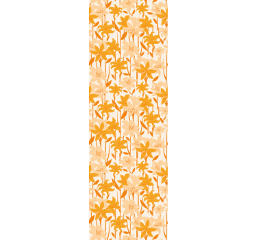 Autumnal Foliage Design leaves wallpaper - TenStickers