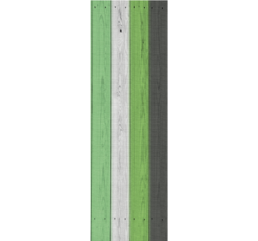 Striped Wood Pattern wood effect wallpaper - TenStickers
