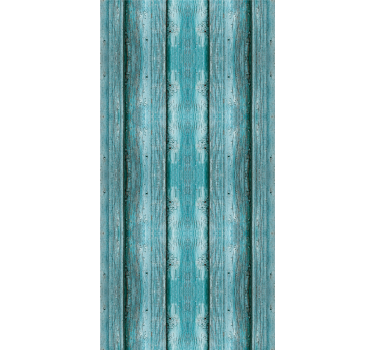 Blue wood texture vinyl wallpaper - TenStickers