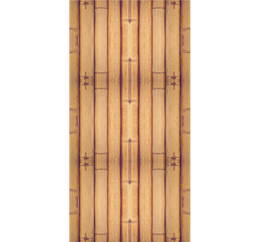 Bamboo wood texture effect wallpaper - TenStickers