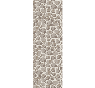 Rustic stones effect "japandi" style Stone effect wallpaper - TenStickers