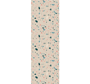 Hand painted terrazzo pattern Kitchen Themed Wallpaper - TenStickers