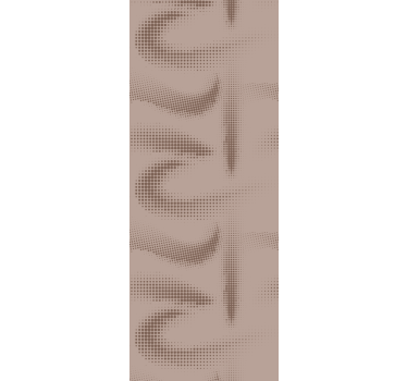Sand effect patterned waves textured wallpaper - TenStickers