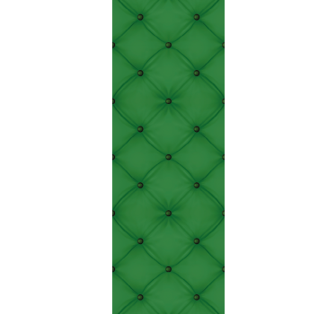 Green velour diamond pattern Bedroom Wallpaper - TenStickers