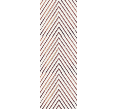 Teak in herringbone pattern wood wallpaper - TenStickers