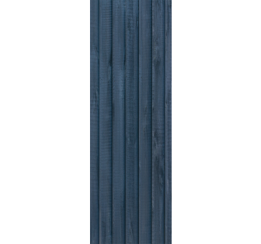 Raw wood style blue wooden planks Wood wallpaper - TenStickers