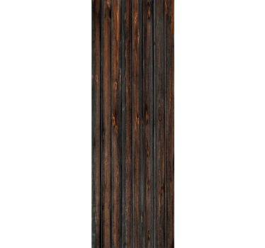 Wood style burnt black  wood Wood wallpaper - TenStickers