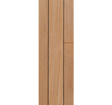 Brown simple planks wood effect wallpaper - TenStickers