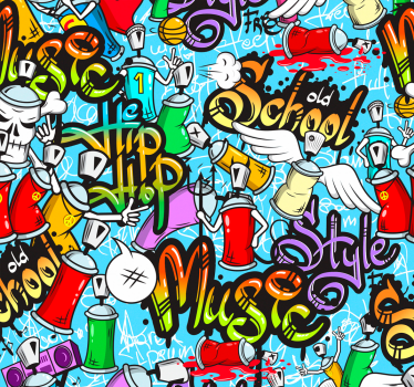 Watchful eyes Bedroom Wallpaper - TenStickers