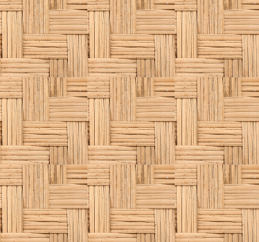 Woven natural pattern textured wallpaper - TenStickers