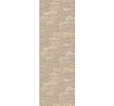 Natural organised motif stone effect wallpaper - TenStickers