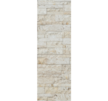 Elegant rustic small stones pattern Stone effect wallpaper - TenStickers