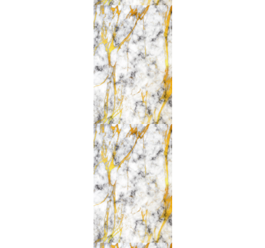 Elegant Yellow Veins marble effect wallpaper - TenStickers