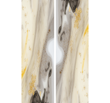 Elegant Gray Design marble effect wallpaper - TenStickers