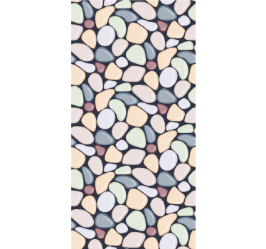 Pebble Pattern Design textured wallpaper - TenStickers