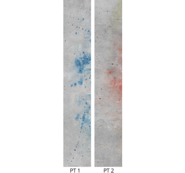 Abstract Splash Patterns concrete wallpaper - TenStickers
