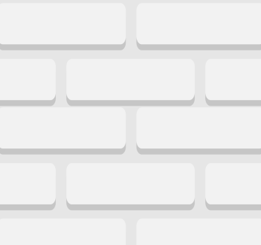 White realistic bricks living area wallpaper - TenStickers