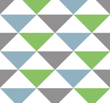Colorful pastel triangles wallpaper office - TenStickers