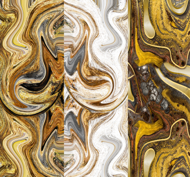 Painted Abstraction Textured Wallpaper - TenStickers