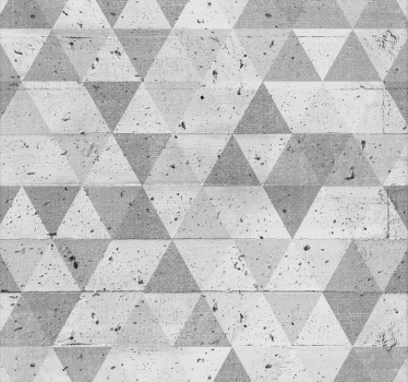 Concrete triangles Textured Wallpaper - TenStickers