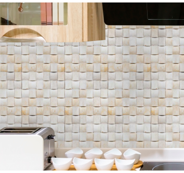 3d bricks pattern Brick effect wallpaper - TenStickers