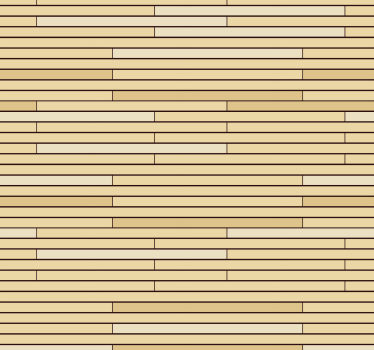 Beige wooden bricks Wood wallpaper - TenStickers