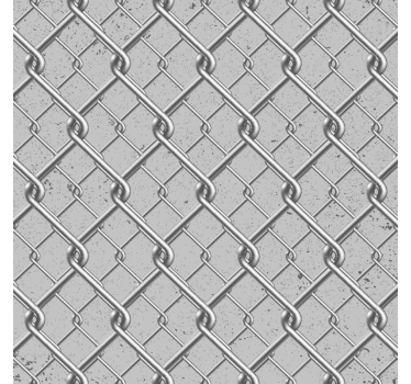 Patterned Grey Dining Room Wallpaper - TenStickers