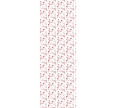 Birds texture Bedroom Wallpaper - TenStickers
