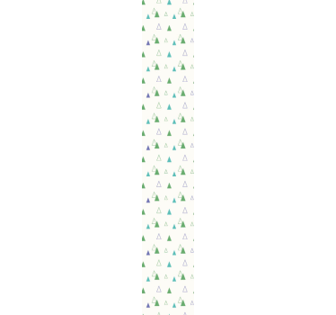 Winter Geometric triangle wallpaper - TenStickers