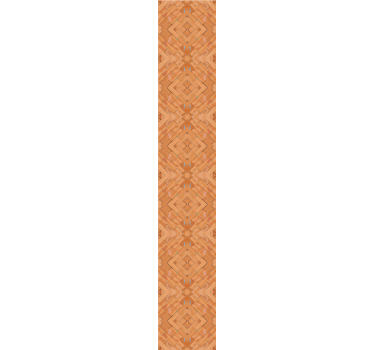Orange tones texture brick effect wallpaper - TenStickers