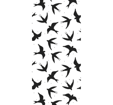 birds flying away Dining wallpaper - TenStickers