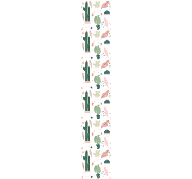 Green cactus Nature Wallpaper - TenStickers