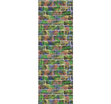 Brick Pattern Detail bricks wallpaper - TenStickers