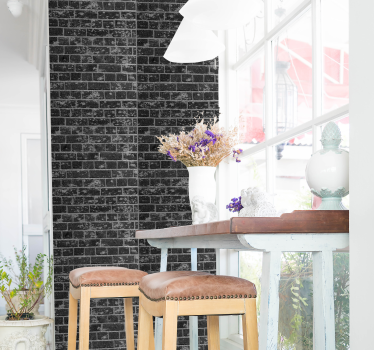 Old Bricks Brick effect wallpaper - TenStickers