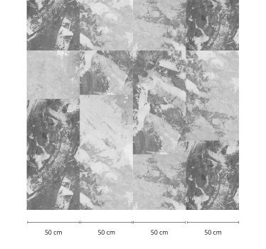 Concretum murum Modern Wallpaper - TenStickers