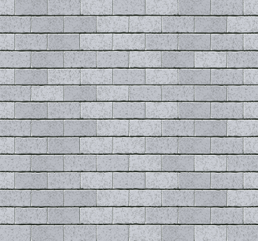 Tidy dark gray brick pattern brick effect wallpaper - TenStickers