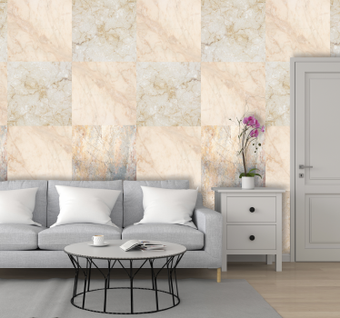 Beauty of Marble Pattern Wallpaper - TenStickers