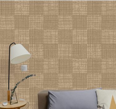Beige surface textured wallpaper - TenStickers