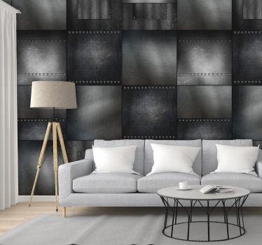 Brass Dream Pattern Wallpaper - TenStickers