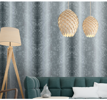 Brushed metal Metal Effect Wallpaper - TenStickers
