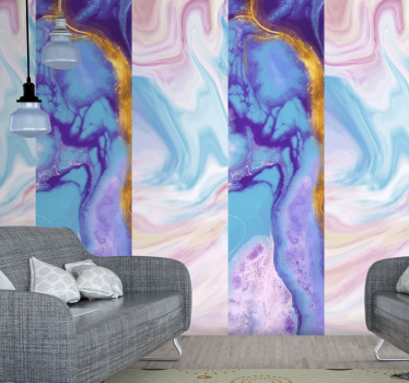 Diamond effect marble Marble Effect Wallpaper - TenStickers