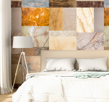 Elegance of Marble Pattern Wallpaper - TenStickers