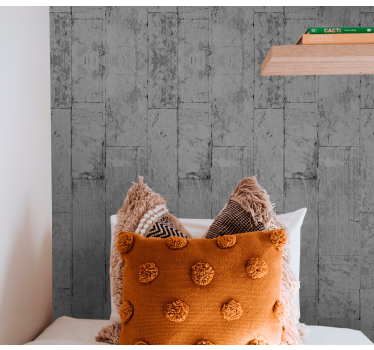 Gray concrete look wallpaper - TenStickers