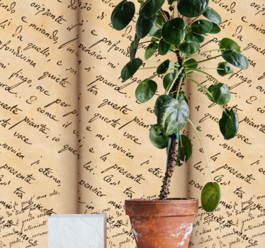 infinito leopardi poem Hall stairs and landing wallpaper - TenStickers