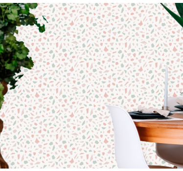 Kids nordic terrazo stone effect wallpaper - TenStickers