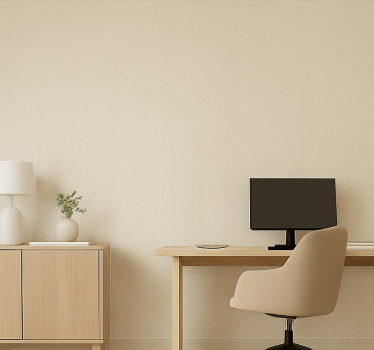 Linen fabric pattern wallpaper office - TenStickers