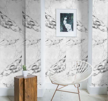 Marble Elegance marble effect wallpaper - TenStickers