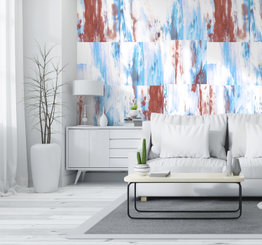Paint Stream Textured Wallpaper - TenStickers
